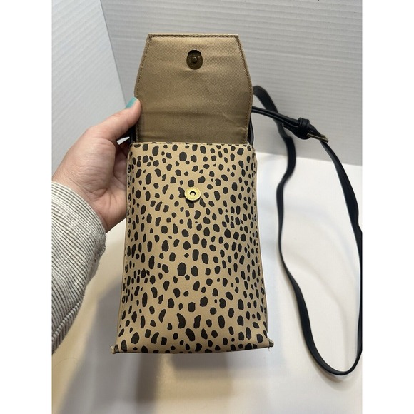UNIVERSAL THREAD‎ RARE- Leopard Animal Print Small Adj. Crossbody Bag Purse. - Picture 2 of 9